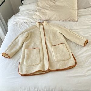 Madewell Sherpa Estate Coat